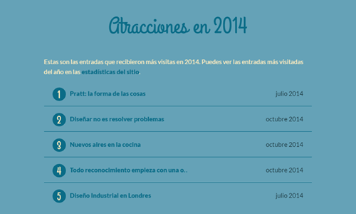 Proyecta56: Atracciones 2014